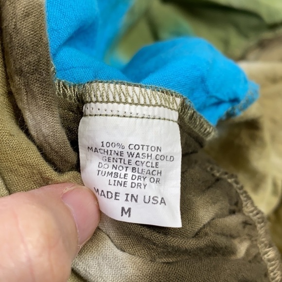 Debbie Kate South Beach Boston Proper Tie Dye Strapless Dress Size Medium - Picture 8 of 8